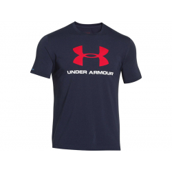 Shirt Under Armour CC Sportstyle Logo - PURPLE/RED, SIZE S