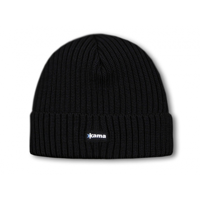 Kama knitted beanie A12 - black