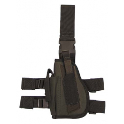 MIL-TEC Tactical Drop-Leg Holster, Left-Handed - Green