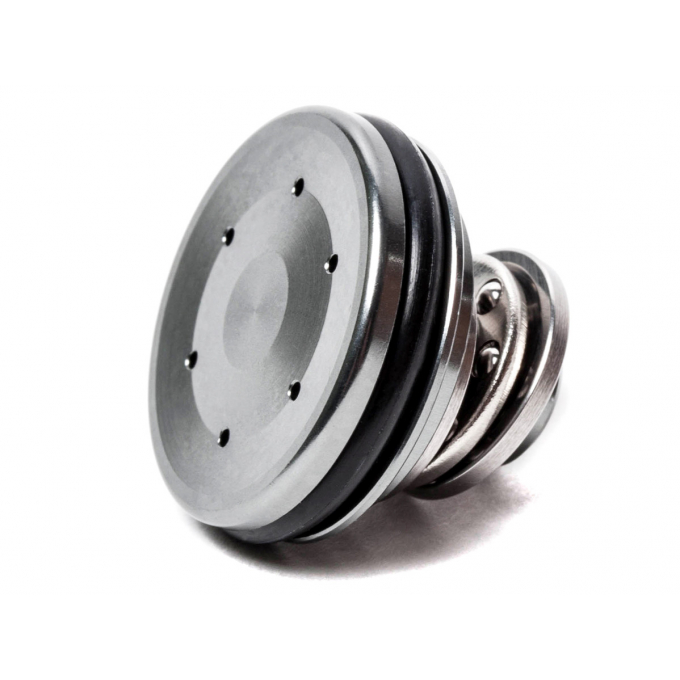 Action Army CNC Aluminum Piston Head with Bearing - Silver