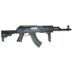 AK47 Tactical s výsuvnou pažbou celokov (kovový mechabox) CM039C