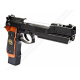 BioHazard M92 Extended - Gen.2, černá/hnědá, celokov, blowback
