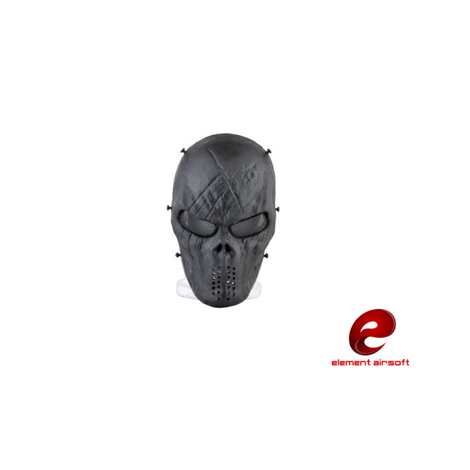 Celoobličejová maska síťovaná M06, černá