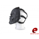 M06 Full Face Mask with Eye Protection (BK)