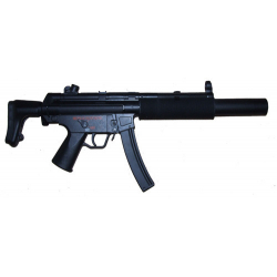 MP5 SD6 (kovový mechabox) - plastové tělo - JG067MG
