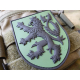 3D PVC CZECH LION Patch - Green