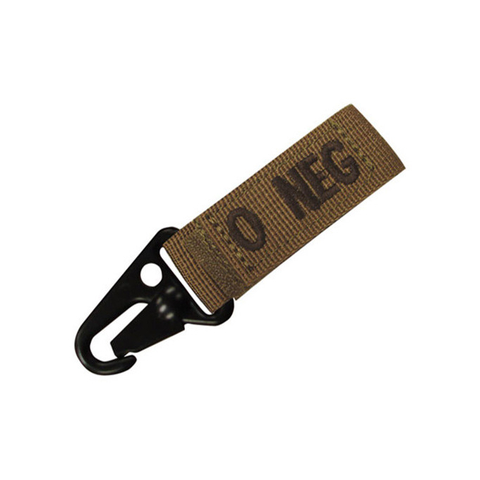 Keychain with blood group COYOTE - AB NEG