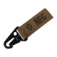 Keychain with blood group COYOTE - AB POS