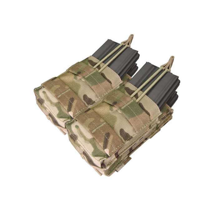 Double Stacker Open-Top M4 Mag Pouch Multicam