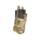 Single 2xM4/2xM16 Open-Top Stacker Mag Pouch Multicam®