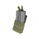 Single 2xM4/2xM16 Open-Top Stacker Mag Pouch OD