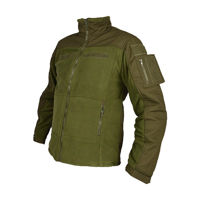 COMBAT Fleece Jacket olive, size M