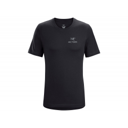 EMBLEM SS T-Shirt MEN\'S, Black, size S
