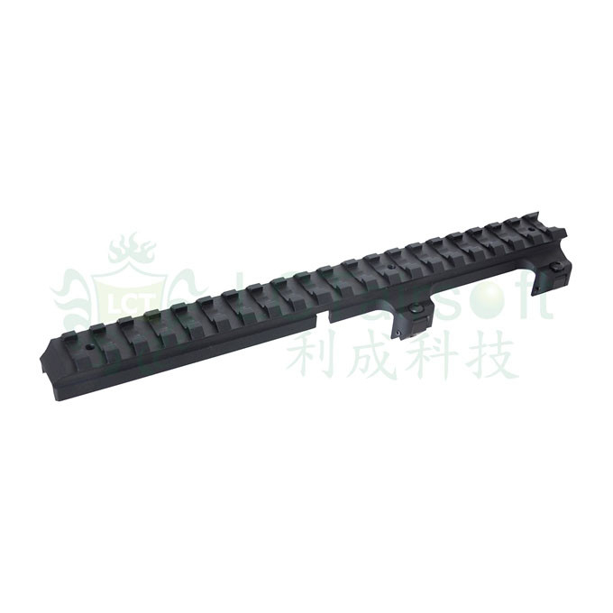 Low-profile scope mount with 8.5 inch Picatinny Rail