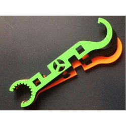Metal AR15 Hardox wrench tool - green