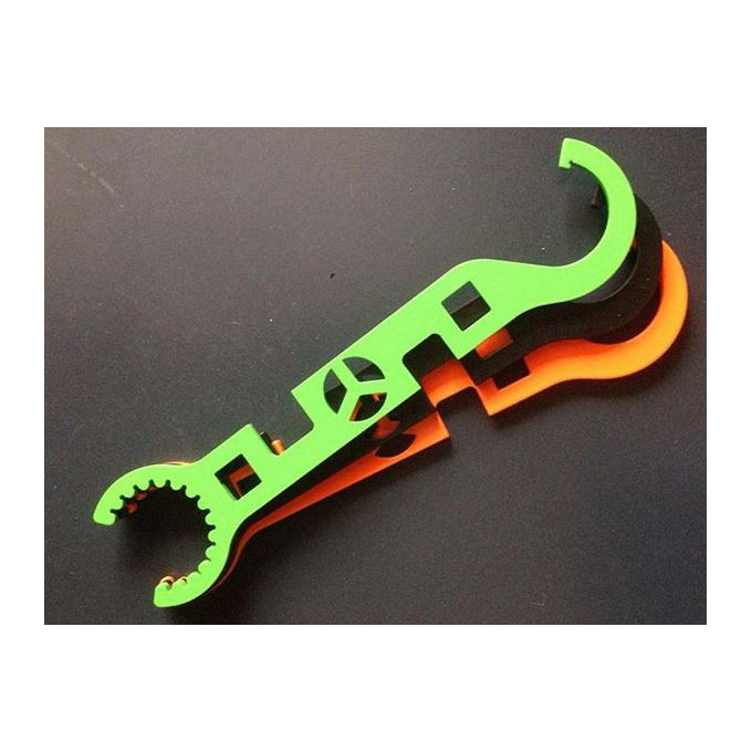 Metal AR15 wrench tool - ORANGE