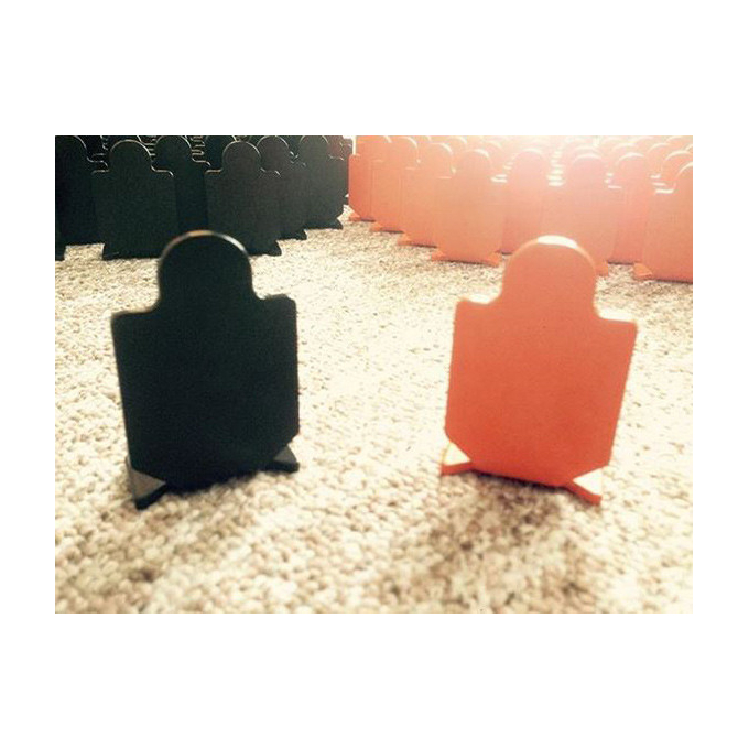 Small target (3pcs) - ORANGE