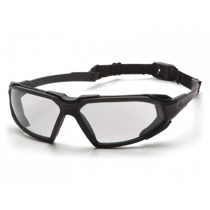 Protective goggles Highlander ESBB5010DT, anti-fog - clear