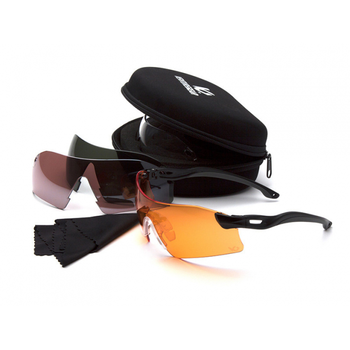 Ochranné brýle Venture Gear Dropzone VGSB88KIT se 4 zorníky, nemlživé