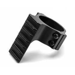 Novritsch montážní kroužek s RIS lištou (25 / 30 mm) - Černá