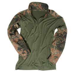 Tactical shirt with a collar Flecktarn, size S