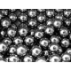BLS airsoftové kovové kuličky STAINLESS 0,85g, 1100 BBs - Stříbrná