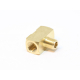 HPA double adapter shape T - female thread 1/8NPT - shape I