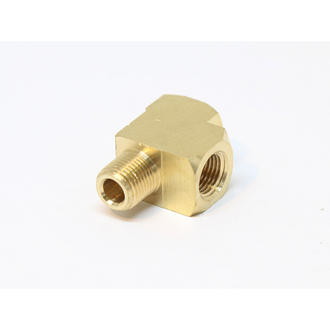 HPA double adapter shape T - female thread 1/8NPT - shape L