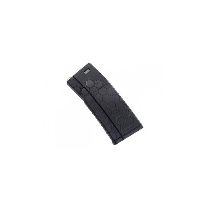 Hexmag style airsoft 120rds magazines for M4 AEG - BLACK