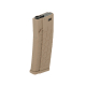 Hexmag style airsoft 120rds magazines for M4 AEG - DE