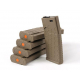 Hexmag style airsoft 120rds magazines for M4 AEG - DE