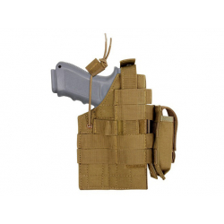 MOLLE pistol holster glock sided COYOTE BROWN