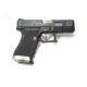 R19 (G003WET-5) Gen4 T5, metal slide, silver barrel, GBB, black