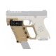Taktický KIT GB-37 s RIS pro náhradní zásobník pro Glock 17/18/19 - TAN