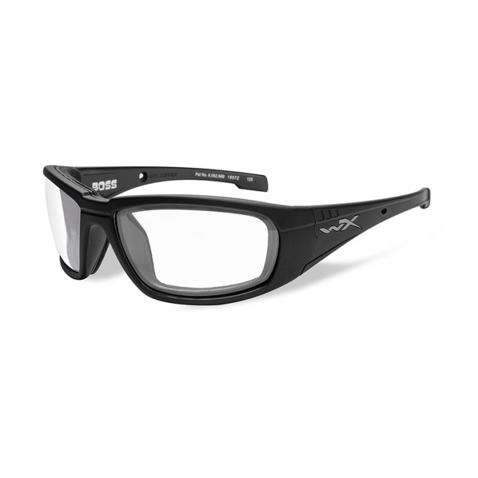 Goggles BOSS Clear lens/Matte black frame