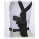 Underarm pistol holster with cross-linkage for CZ 75/85, GLOCK 17, Beretta 92