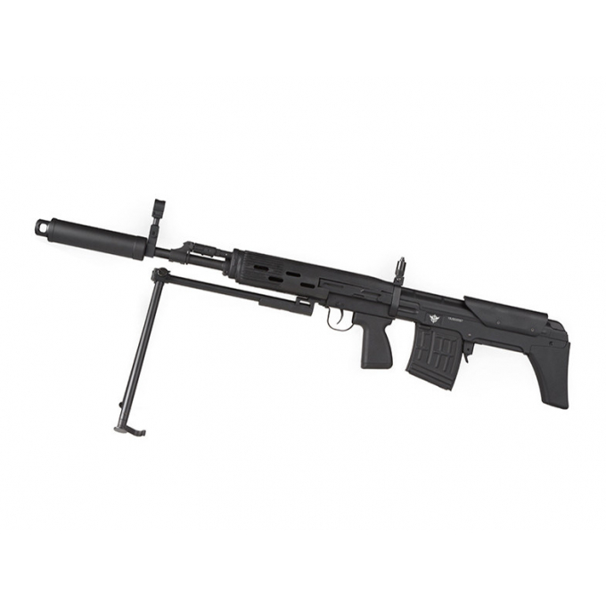 SVD-SVU/SWU Full Metal Bullpup Sniper Rifle AEG - černá