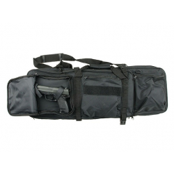 Twin assault rifle carrying bag - 58 and 80cm - BLACK