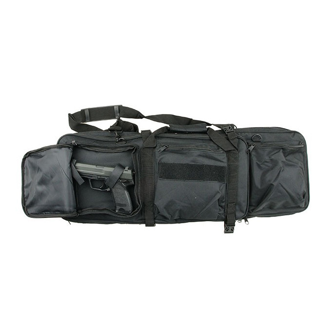 Twin assault rifle carrying bag - 58 and 80cm - BLACK