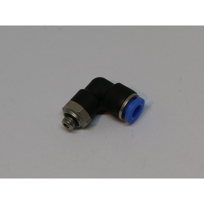 Rectangular coupling for 6mm hose with male thread M6