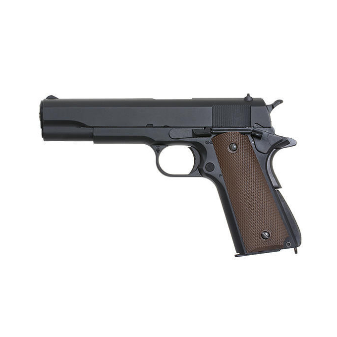 Full Metal M1911A1 GBB Pistol (Grey)