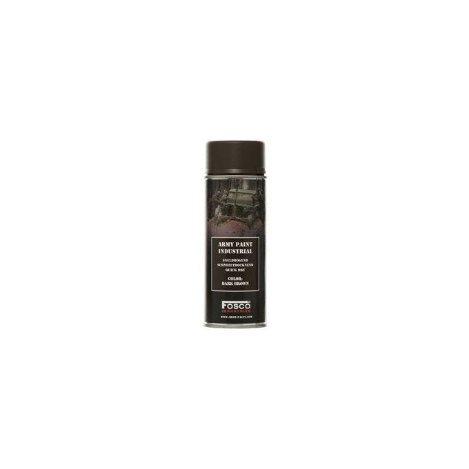 Barva ARMY ve spreji 400ml TMAVĚ HNĚDÁ (DARK BROWN)