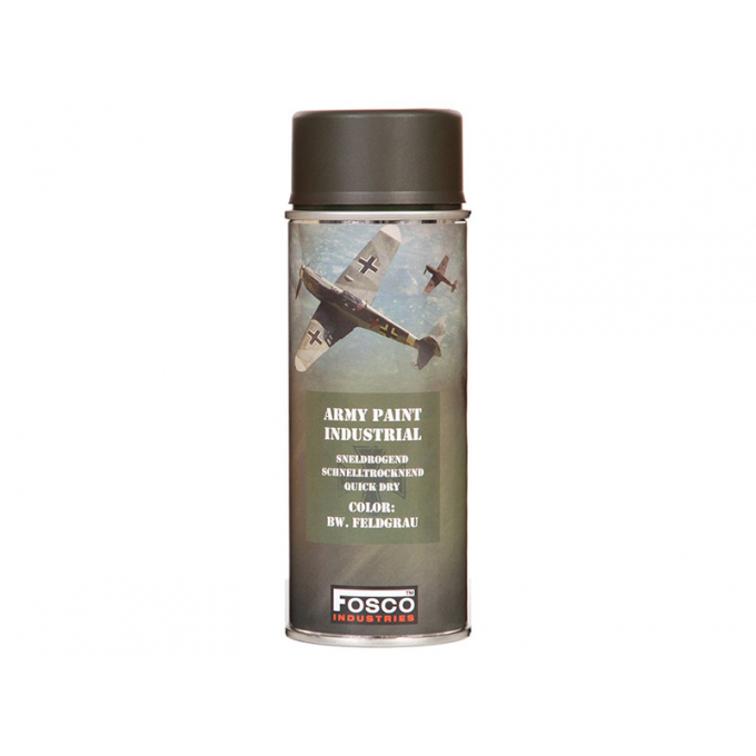 ARMY camouflage paint spray RAL 6006 BW GRAY FELDGRAU