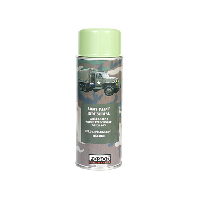 ARMY camouflage paint spray RAL 6021 LIGHT GREEN