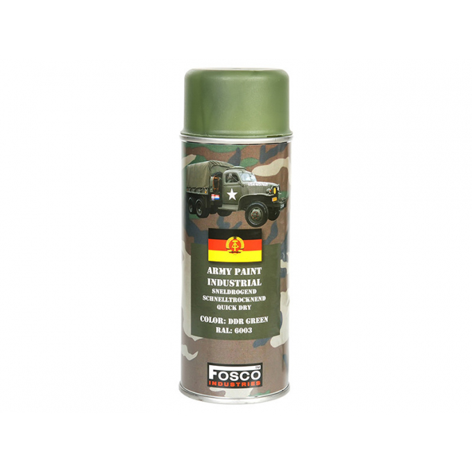 ARMY camouflage paint spray RAL 6003 GREEN DDR