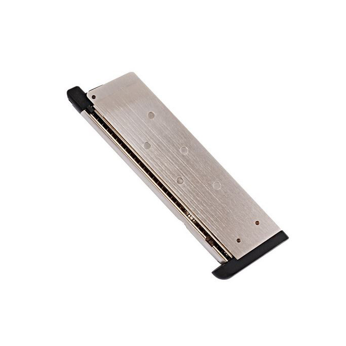 WE 15 Rds Gas Magazine for M1911 ( Black ), TYPE M.E.U.