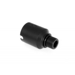 Silencer Adapter for GHK AK Series ( 24mm Clockwise to 14mm Anti-Clockwise )