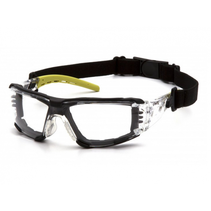 Protective glasses Fyxate ESGL10210STMFP, anti-fog - clear