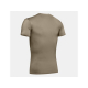 UA Men’s Tactical Short Sleeve Shirt Compression -  Federal Tan, SIZE S
