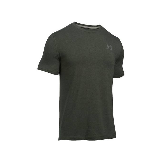 Under Armour CC Left Chest Lockup, GRN, SIZE M